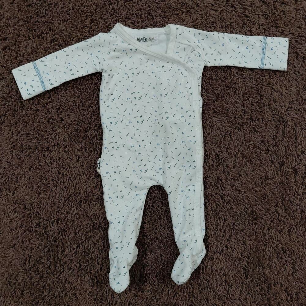 Manière Child Snap Wrap Footie Confetti